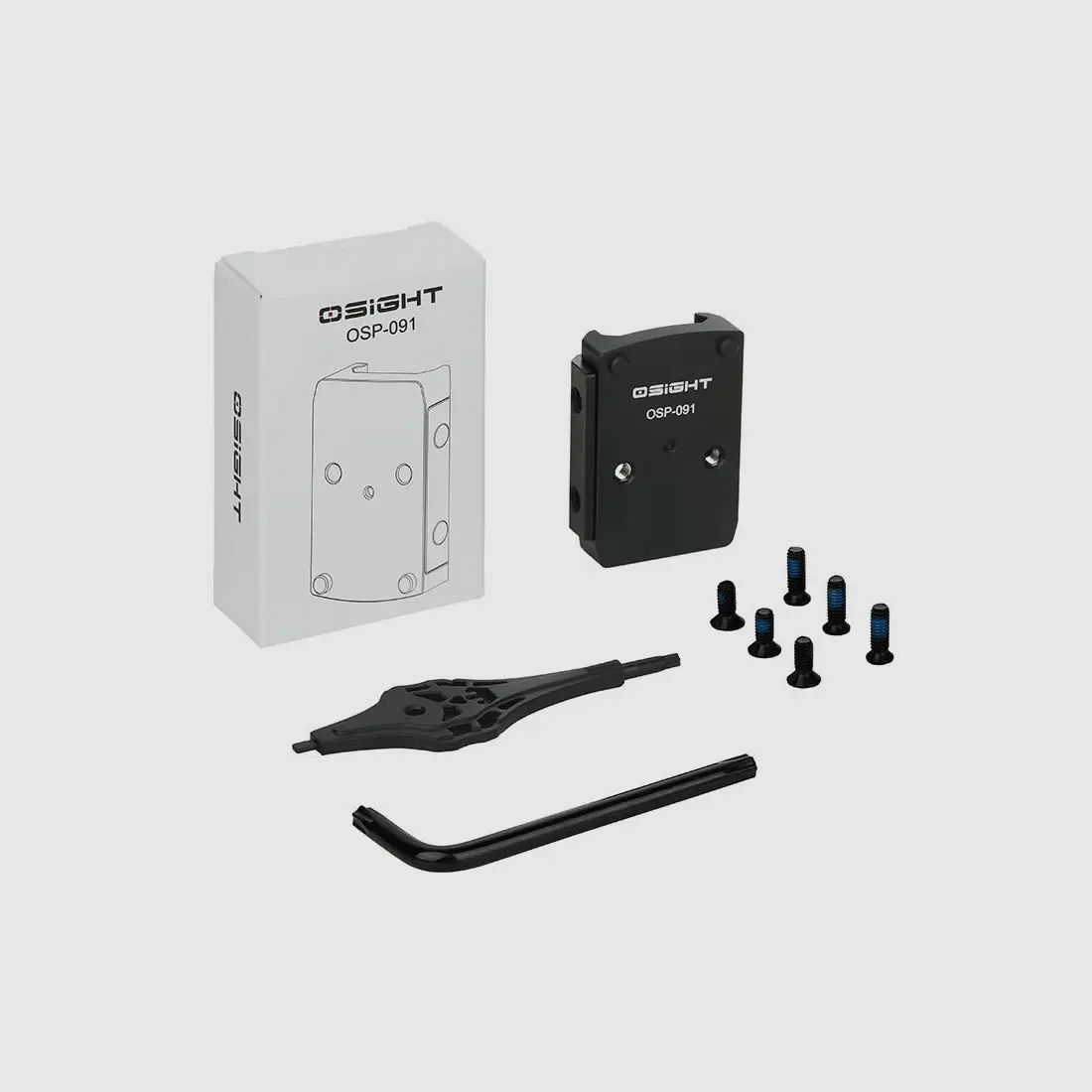 Adattatore OSIGHT base per rail Picatinny alta / bassa, immagine 7 di 16