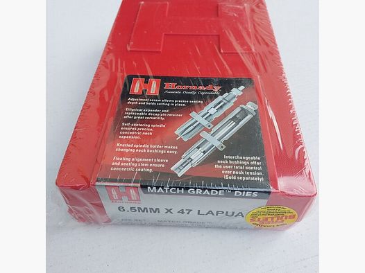 Hornady match grade 6,5x47 Lapua Matrizen Satz für bushings (redding)