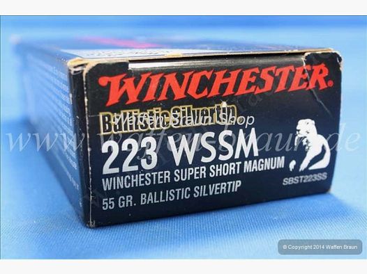 Winchester223WSSM,SUPREME,55gr,BALLSILTIP,20