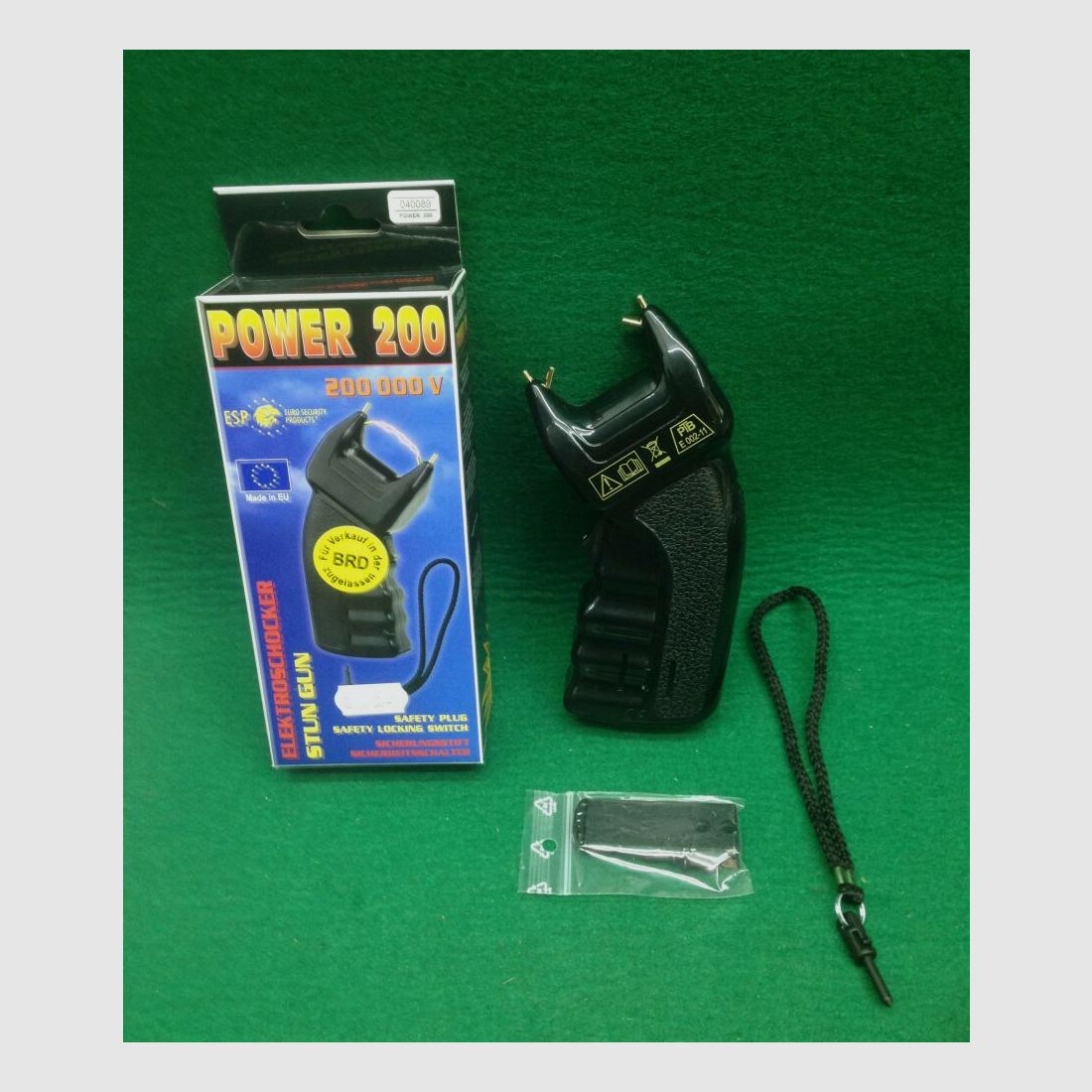 Power 200	 Elektroschocker 200 000 Volt