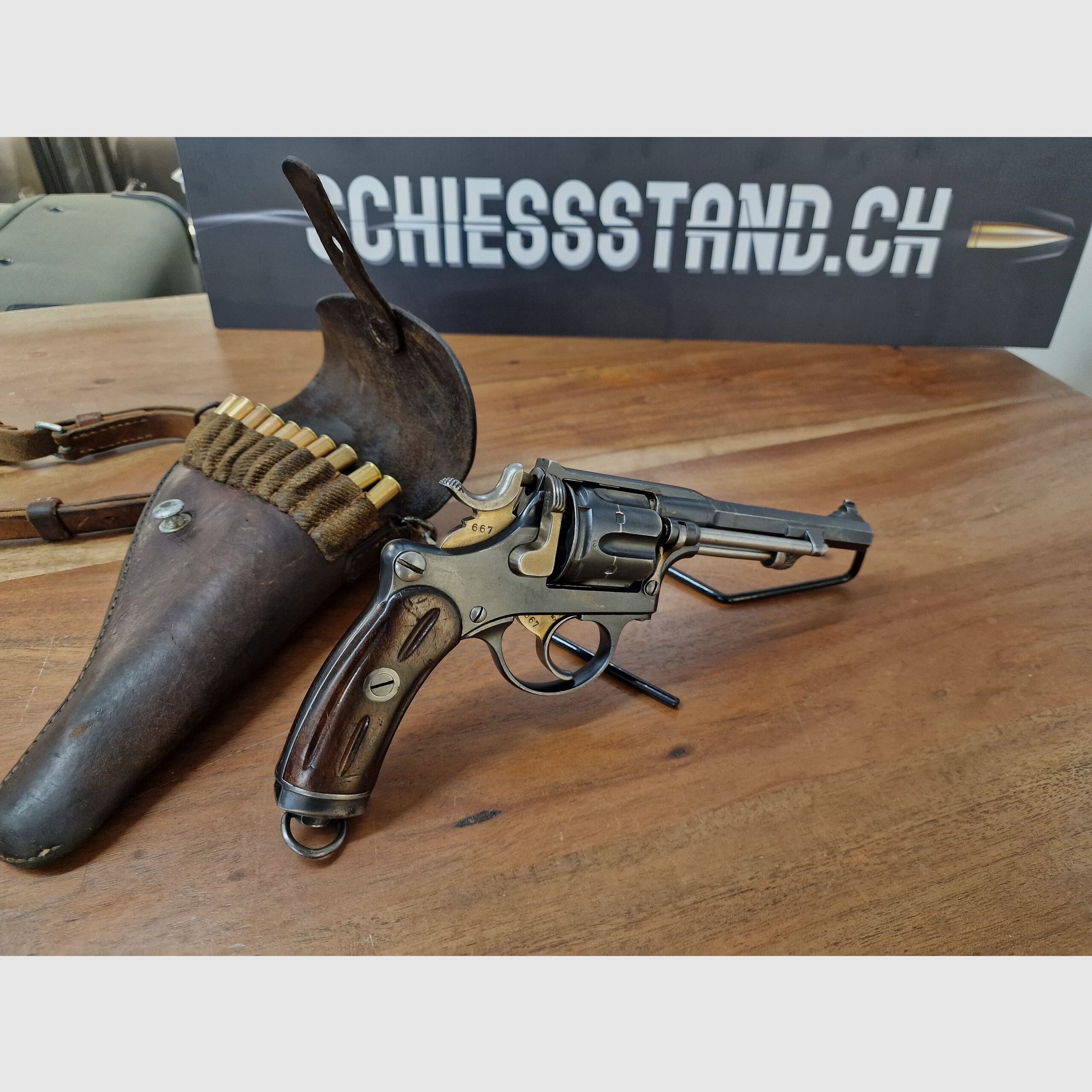 W+F – Revolver / Modell 1882/29 / 7.5mm / Occ., Bild 1 von 5