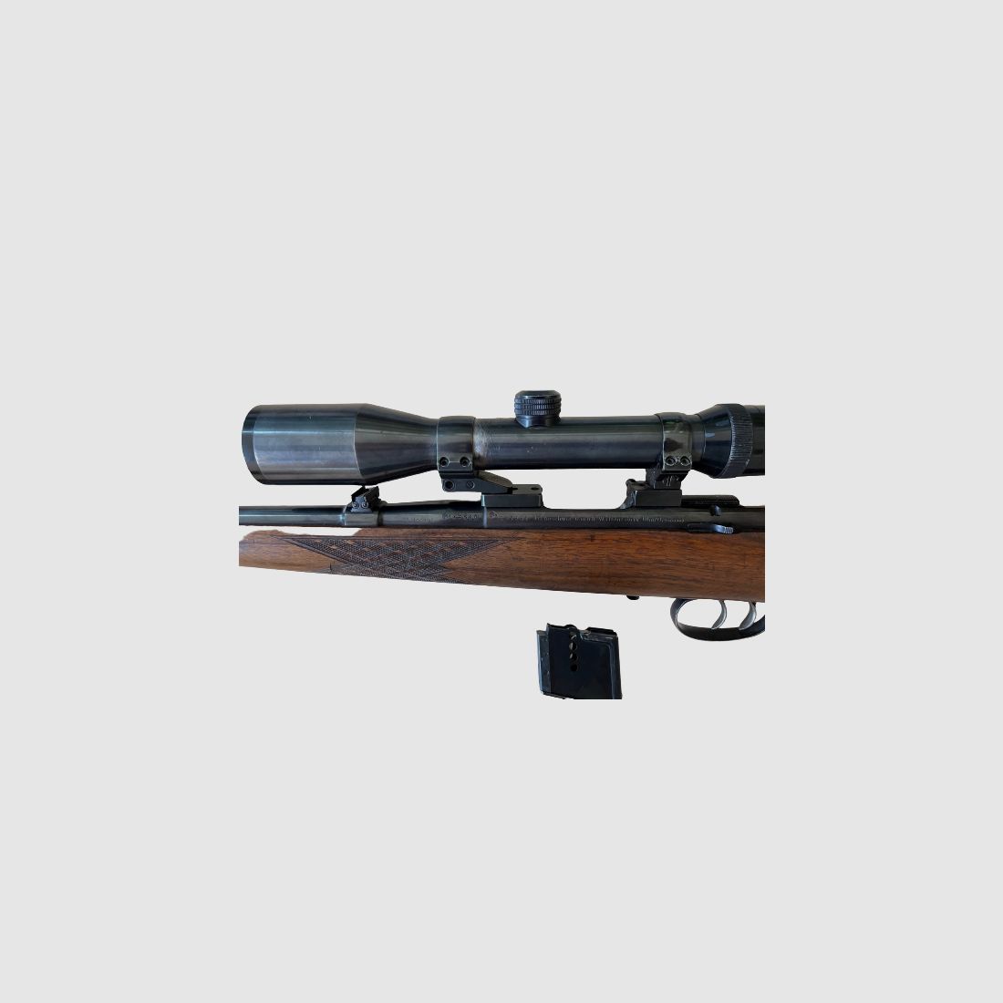 Rifle repetidora Anschütz calibre .22 Hornet