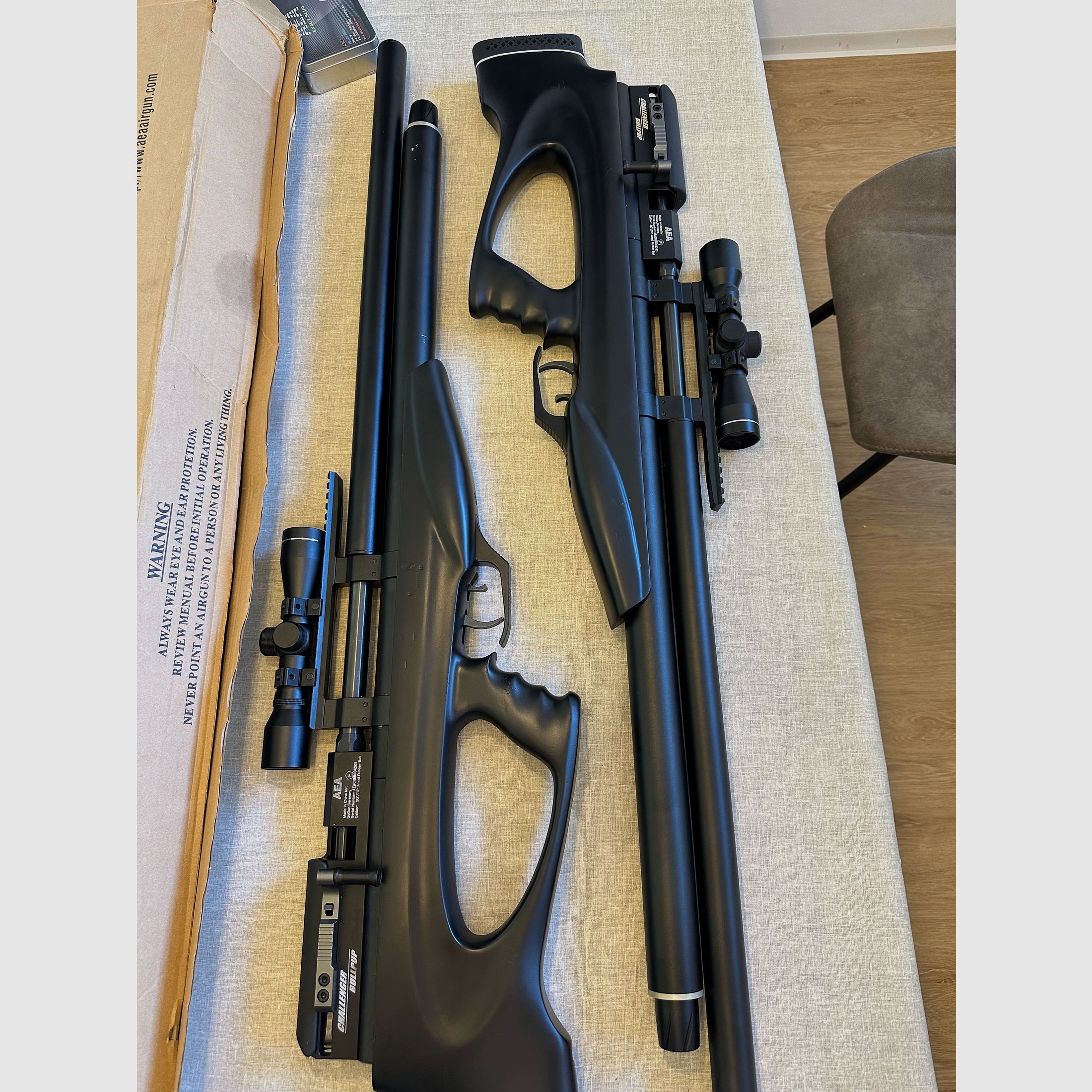 2 AEA Challenger F Version mit Exportkit Black Mamba plus Zubehör 