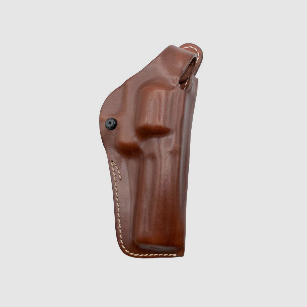 Lederholster "FBI" PRO 6 1/2" N-Frame S&W 27/29/325/327/329/610/625/627/629,Taurus 17/44/97/425/990/991/992-Braun-Rechtshänder