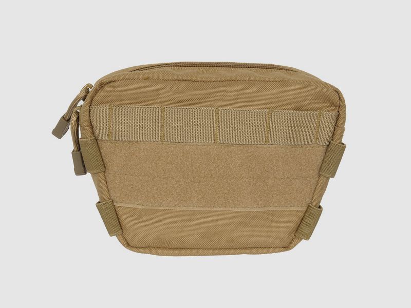 Drop Down Under Zip Pouch for Plate Carrier - TAN [8FIELDS]