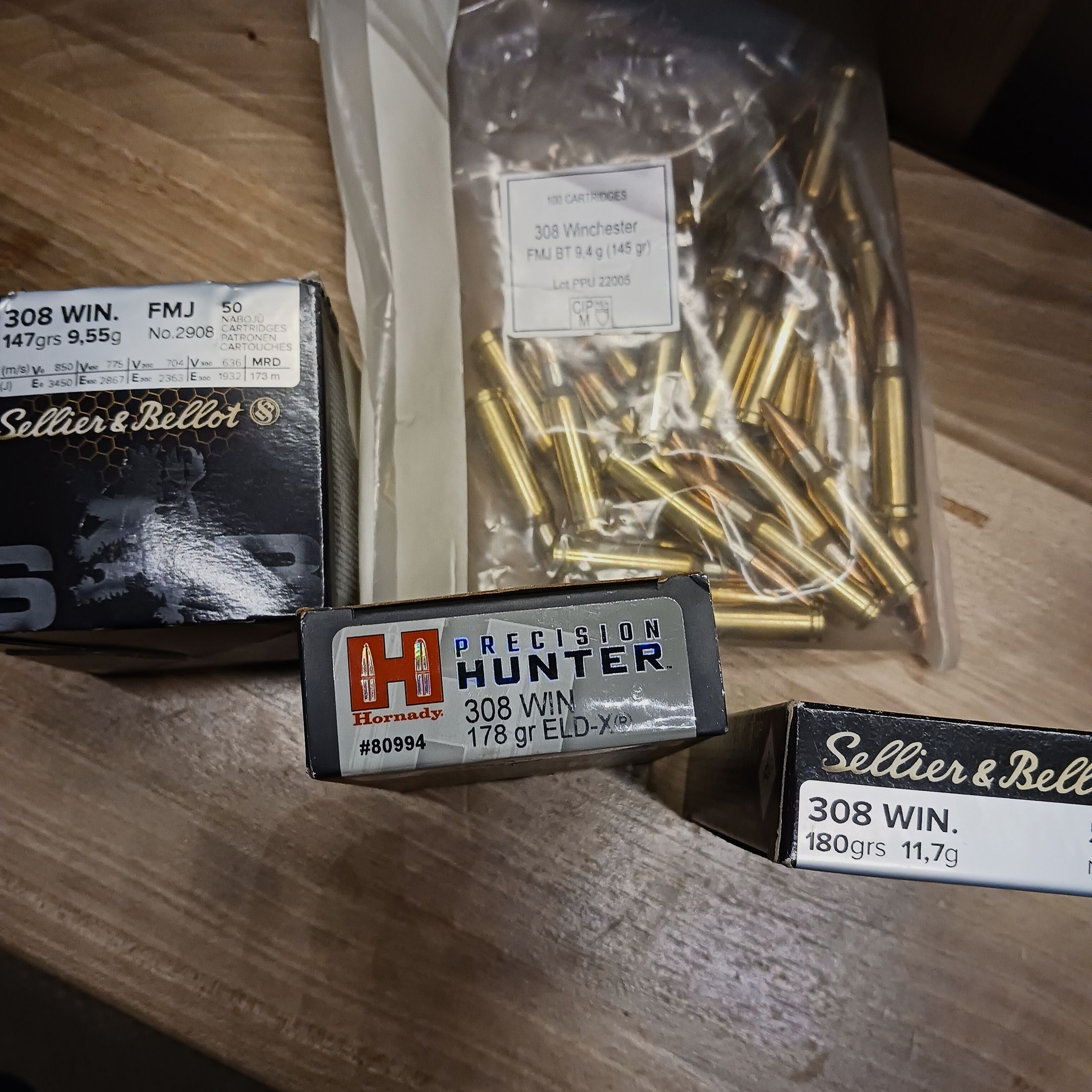 Büchsenpatronen kal.308