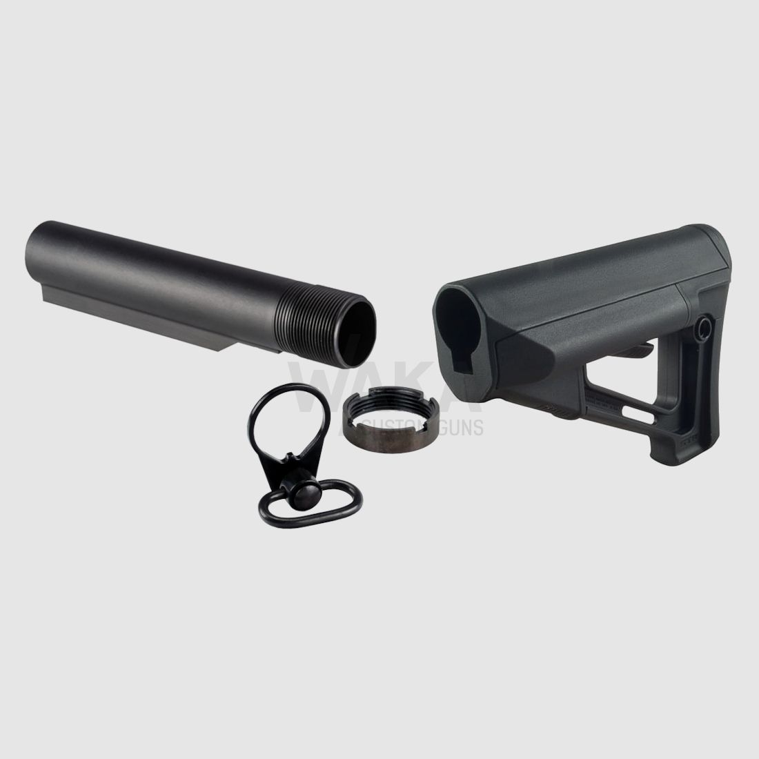 Magpul STR Kit auf M4 Adapter, schwarz