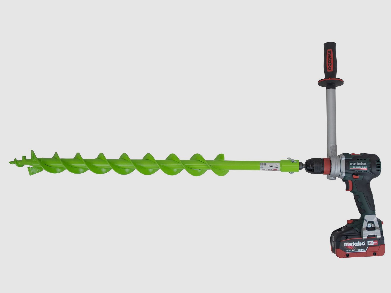 Pflanzbohrer-Set mit leichten Bohrern und Metabo BS 18 LTX BL Q I