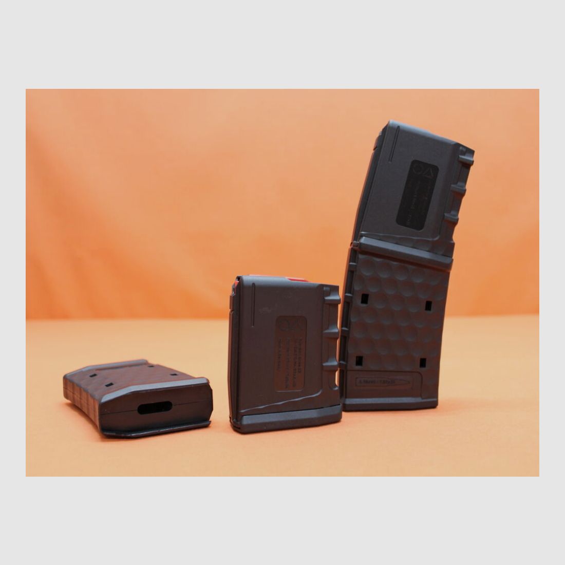 Oberland Arms AR-15: Magazine Oberland Arms OA ActiveMag 10-round Polymer Black (incl. short magazine base) .223Rem Suitable for example for weapons type AR15/ Aim15/ OA-15/ SIG516/ SIG M400/ HERA THE15th.