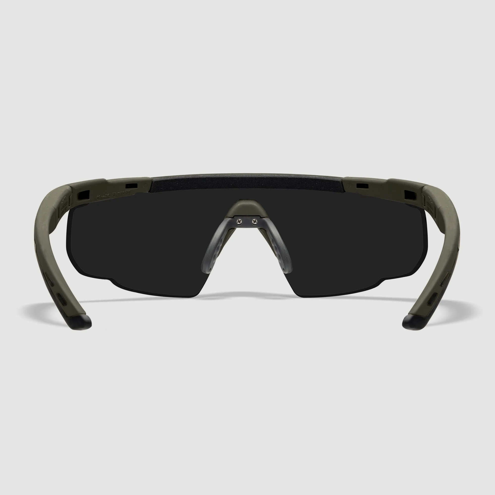 Lunettes WX VALOR avec 3 verres interchangeables, couleur de la monture Vert Armée Mat