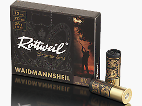 Rottweil Waidmannsheil HV Plastik Kal. 12/70 Nr. 2 3,7 mm