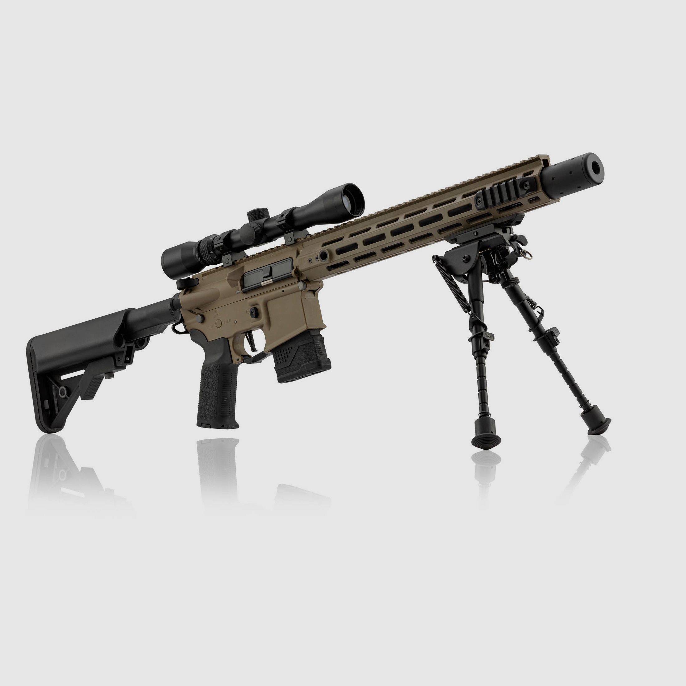 Replik Lancer Tactical LT-32 DMR Schwarz Komplettpaket, Bild 10 von 10