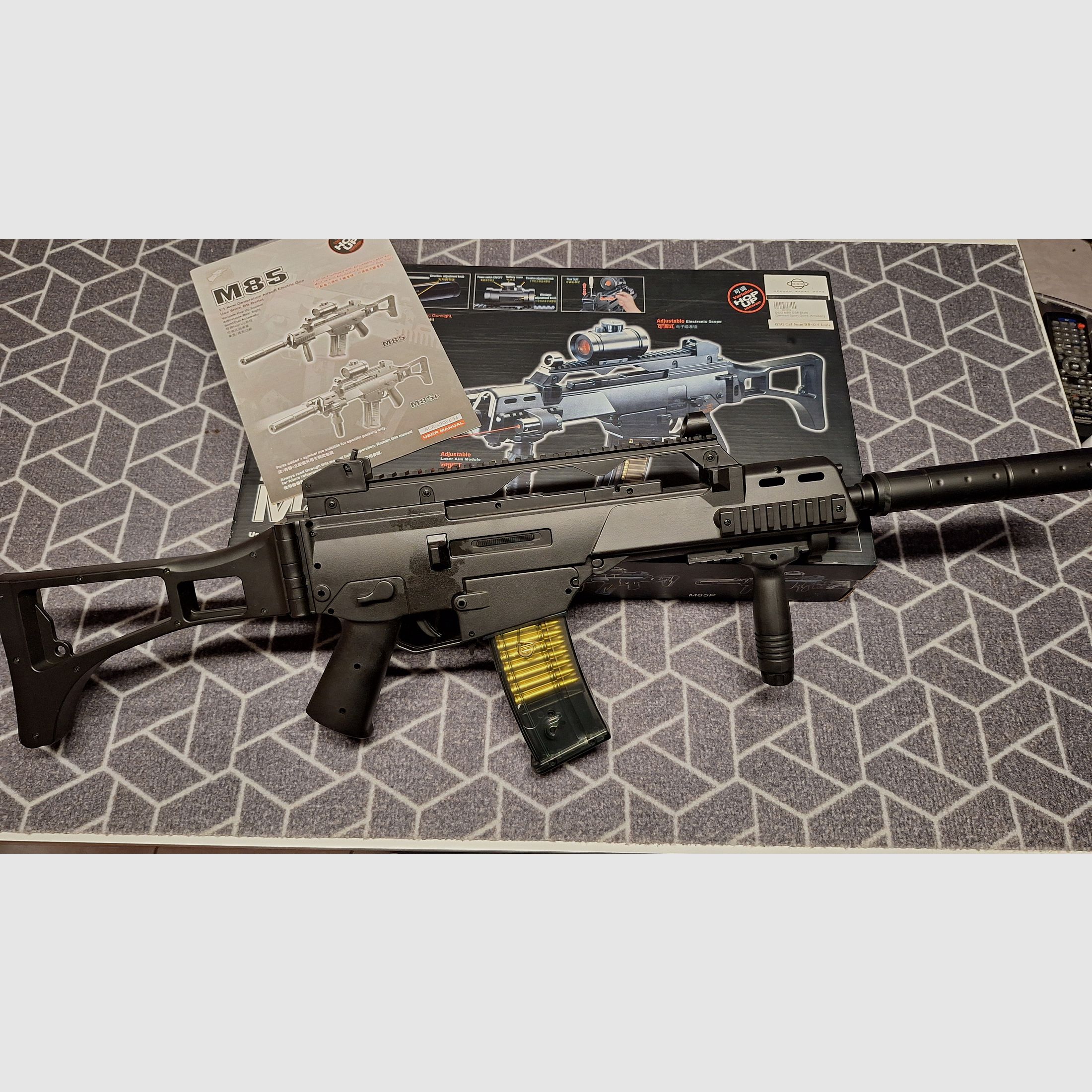 M85 G36 Stil GSG AEG 6mm BB "VOLL AUTO" Ab 14 Jahren!