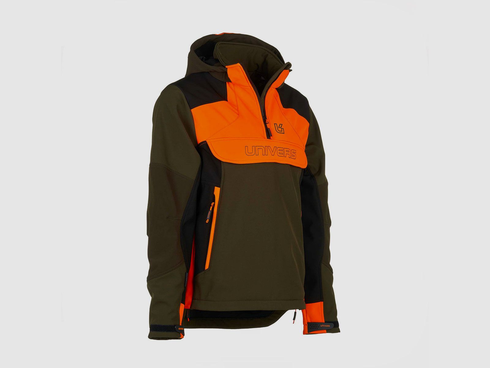 UNIVERS – JAGDJAKE ALASKA U-TEX Grün/Orange, Bild 4 von 6
