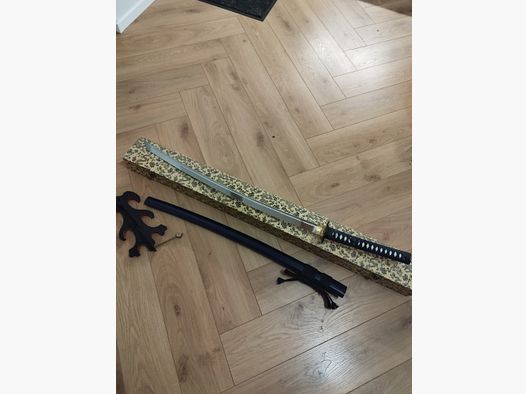 Katana mit Ishime Lackierung 