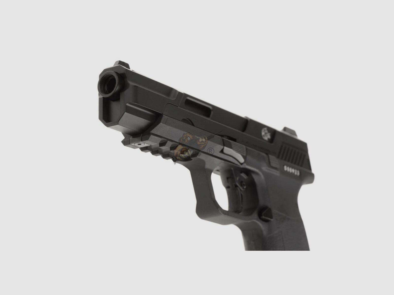 G&G Piranha Mk I GBB Airsoft Pistole in schwarz -F-