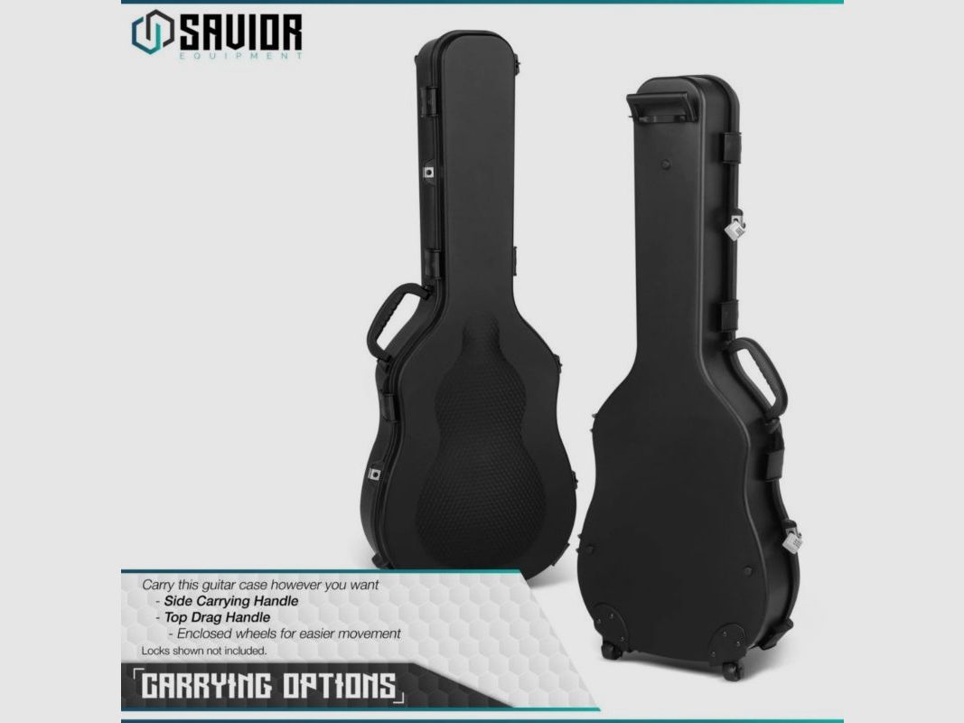 Savior – Case Ultimate Guitar – 45″ – Schwarz, Bild 6 von 6