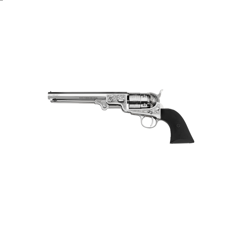 PIETTA REPLIK 1851 Navy vernickelt Laser .44