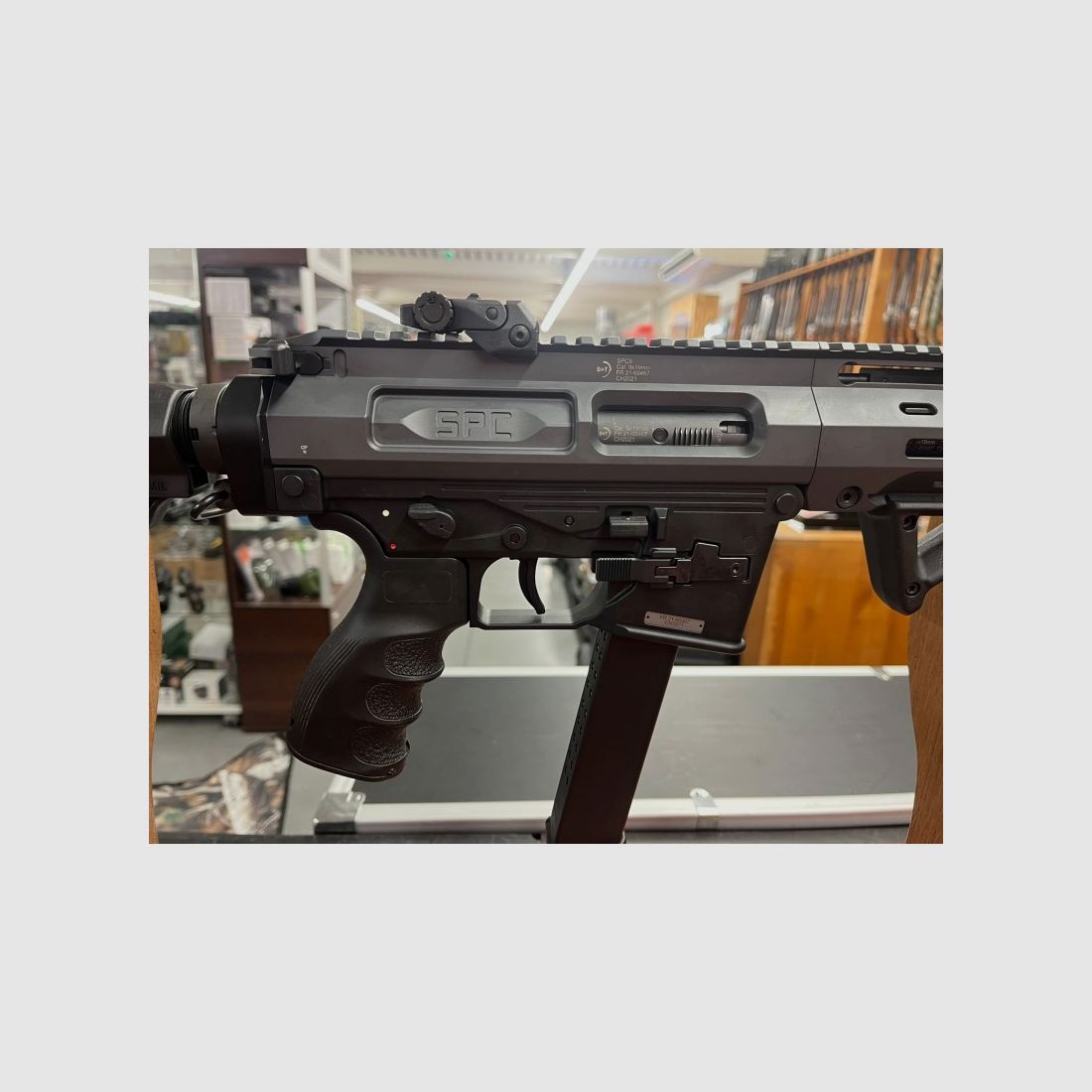 B&T Repetierbüchse SPC9 G Kal. 9x19 Sniper Grey gebraucht, Bild 3 von 6
