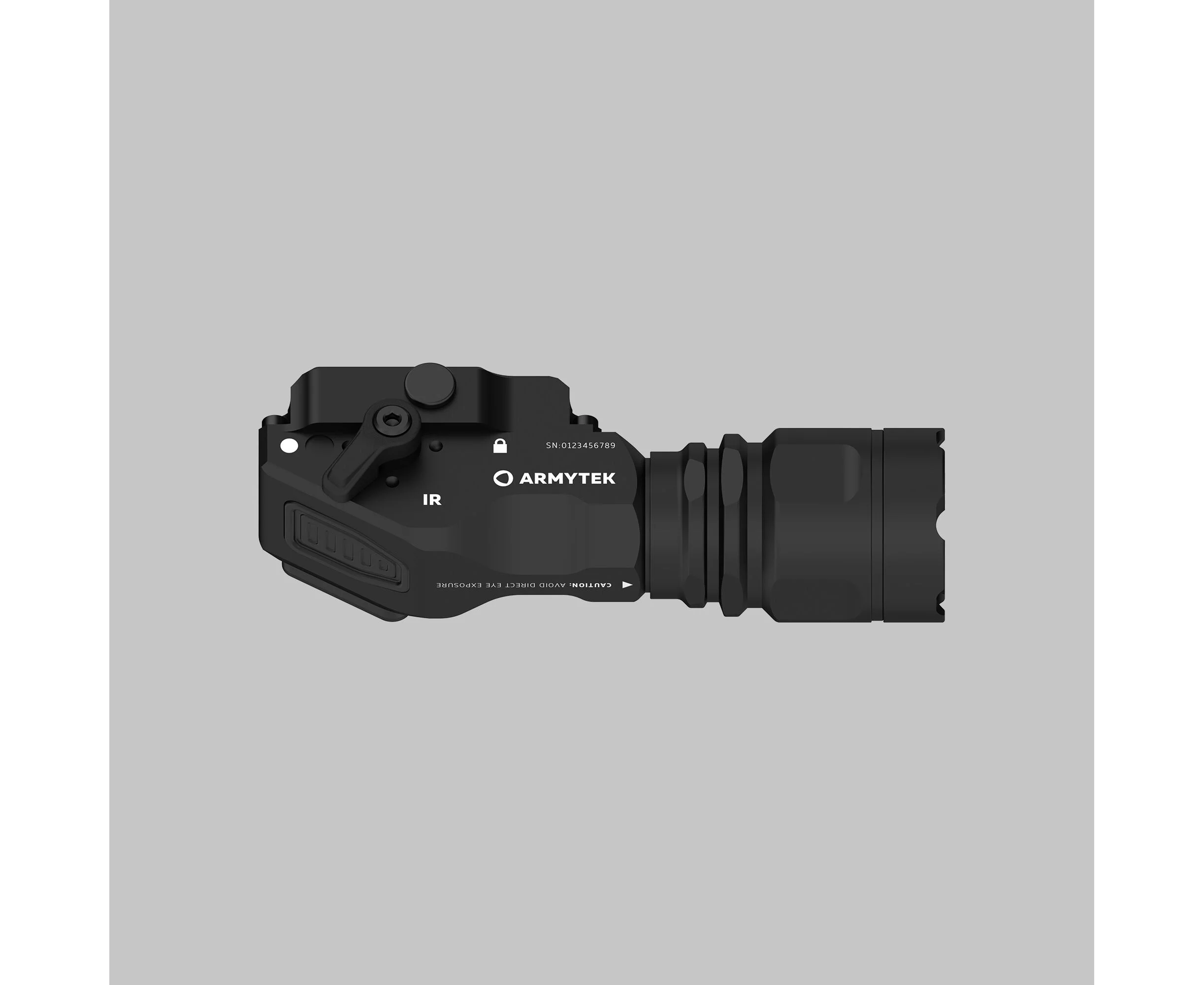 Armytek Parma C1IR Taschenlampe mit Waffenmontage, Bild 6 von 10