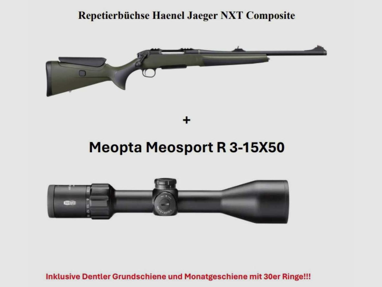 HAENEL JAEGER NXT Composite - Komplettangebot Set