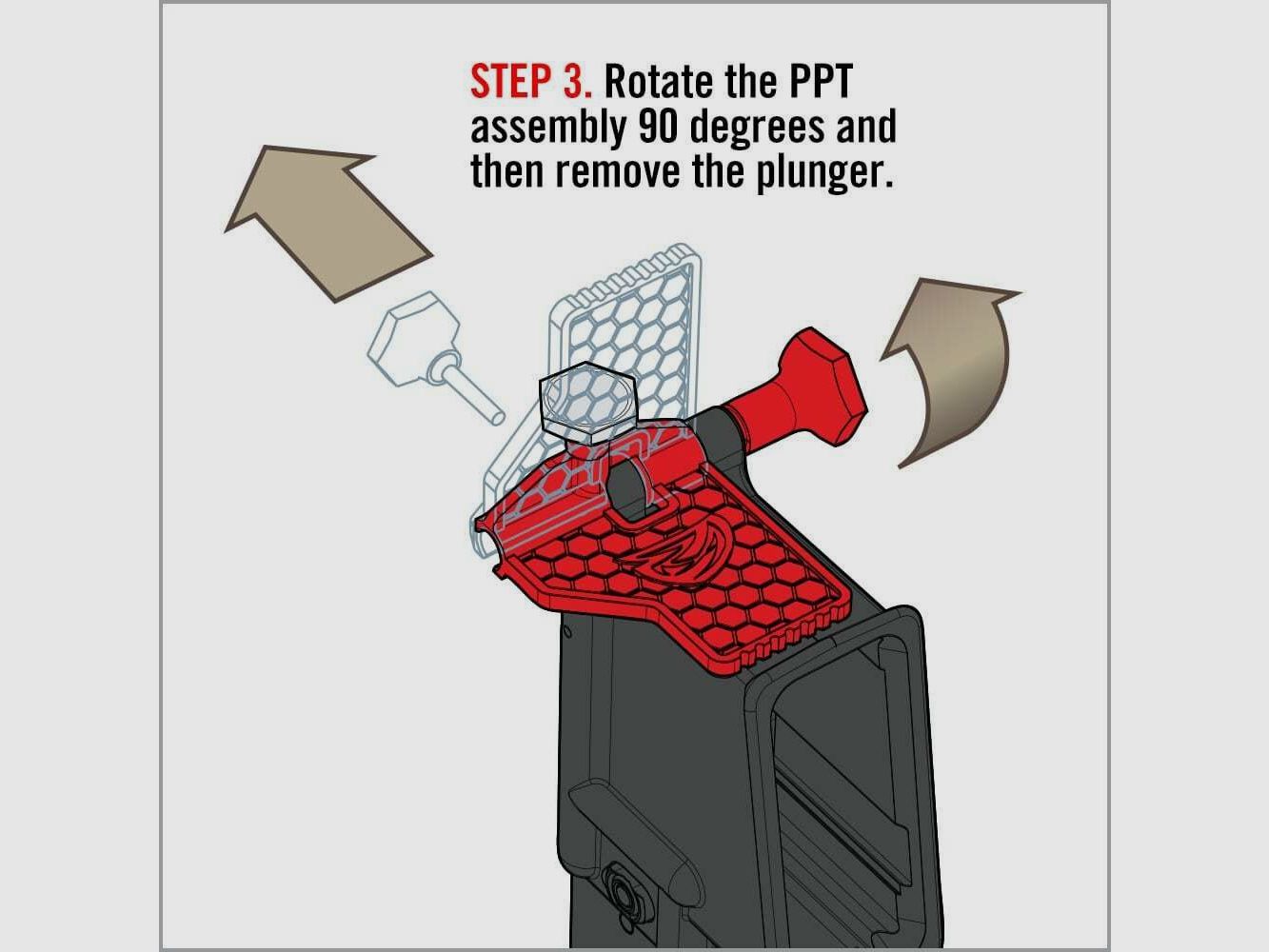 Strumento per perni di pivot AR15 Real Avid