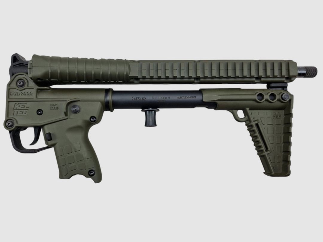 SKŁADANA KARABINA KELTEC SUB 2000 GEN3 CAL.9x19 OD ZIELONA KOMATYBILNA Z GLOCK - KATEGORIA B, zdjęcie 4 z 8