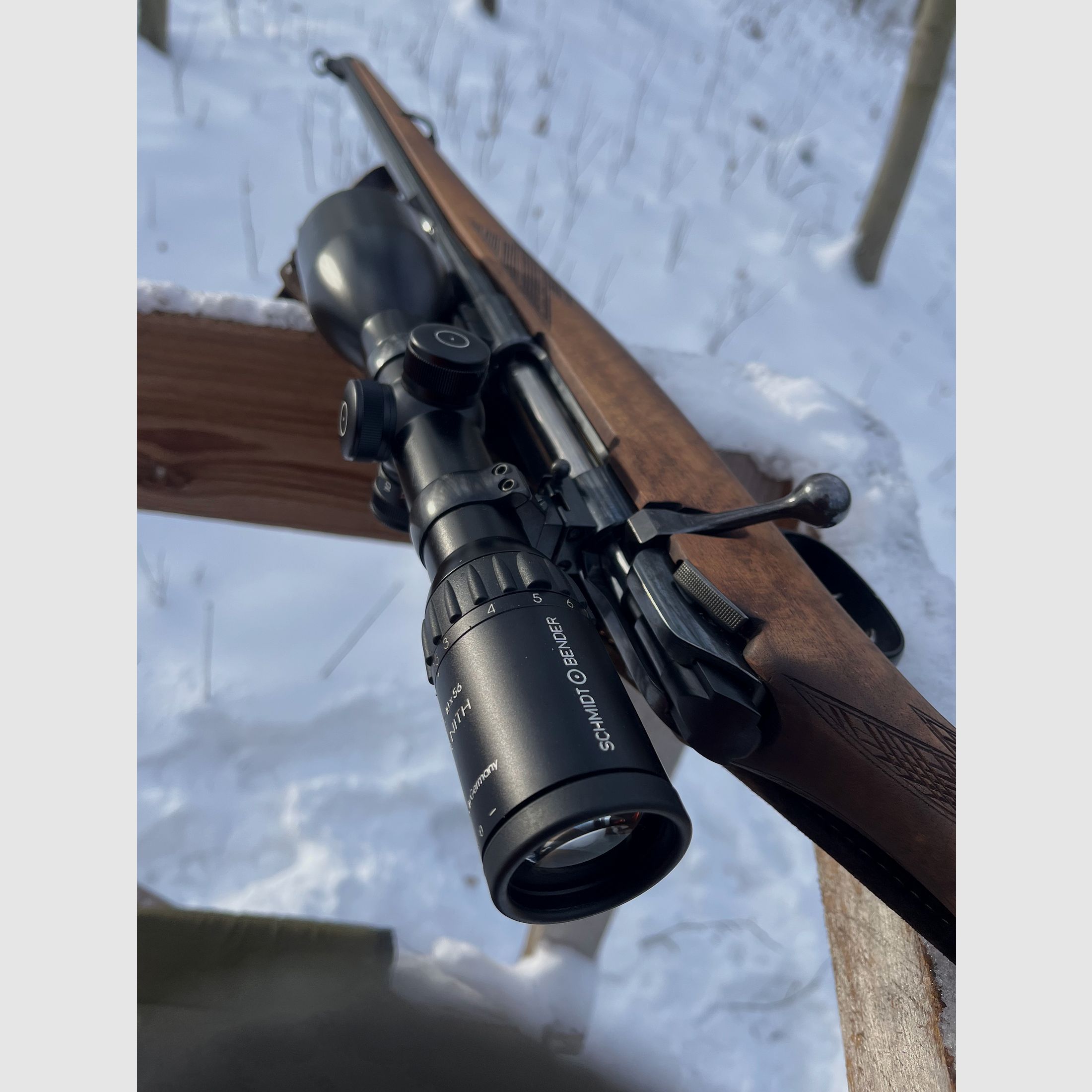 Schmidt und Bender Zenith 2.5-10x56 EAW swivel mount OVP (Zeiss, Swarovski, riflescope)