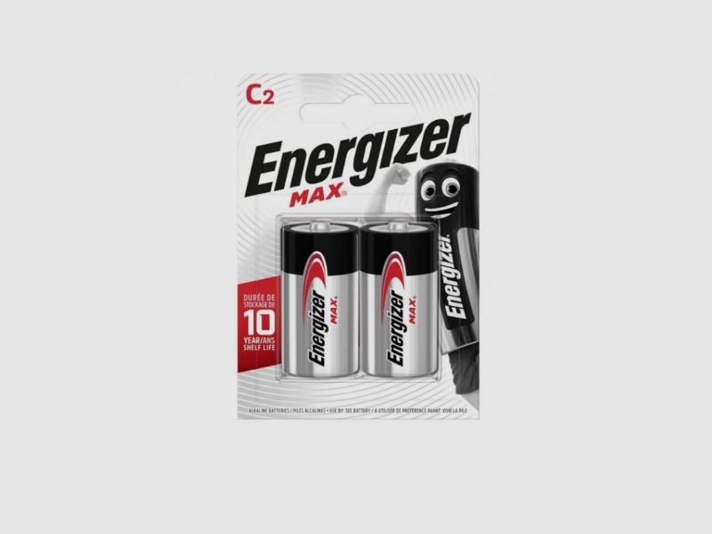 ENERGIZER – BATTERIE 1,5V C2 ENERGIZER MAX