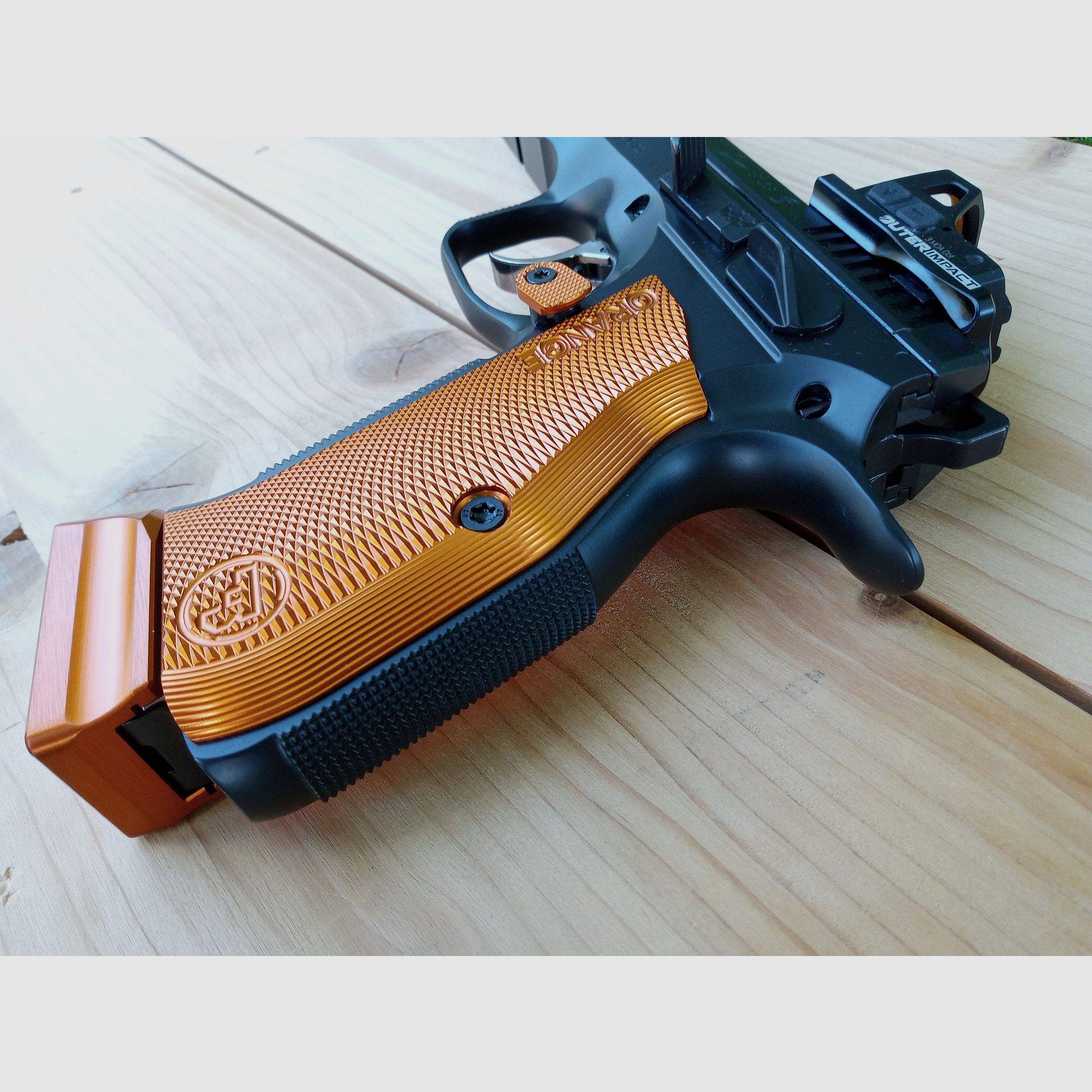 CZ Shadow 2 pomarańczowy Optic 3MOA °°°°°°°°°°°°°°°°°°°