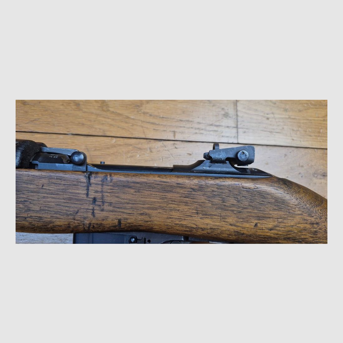 Très rare carabine USM2 – La version automatique (select-fire) de l&rsquo;USM1 – Fabrication INLAND de 1945 – Calibre d&rsquo;origine .30 M1 (7,62×33) – Arme type T4/M2 d&rsquo;origine non issue d&rsquo;une USM1 transformée -Excellent état – TBE++ – Matériel de guerre catégorie A2 – EXPORT UNIQUEMENT, image 35 sur 41