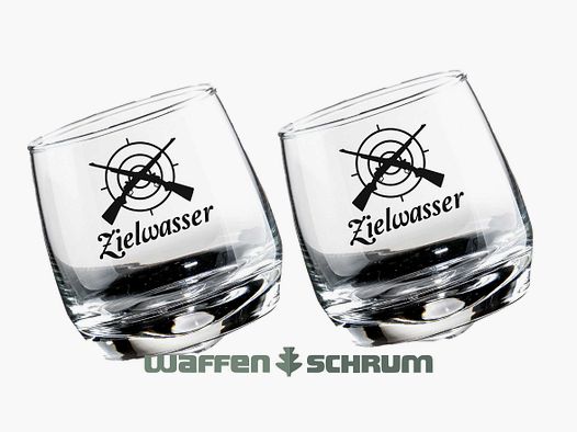 AKAH Wobbelglas Doelwater 2-delige set / 27 CL