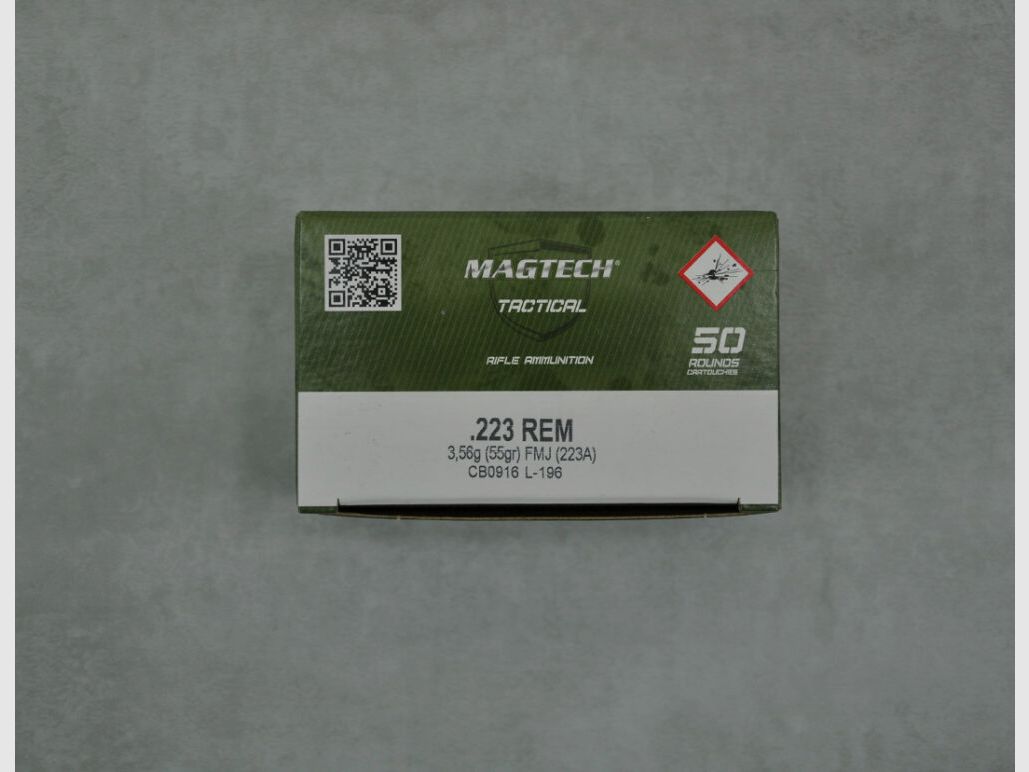 Magtech FMJ .223 Rem. 55gr *1000 pièces*