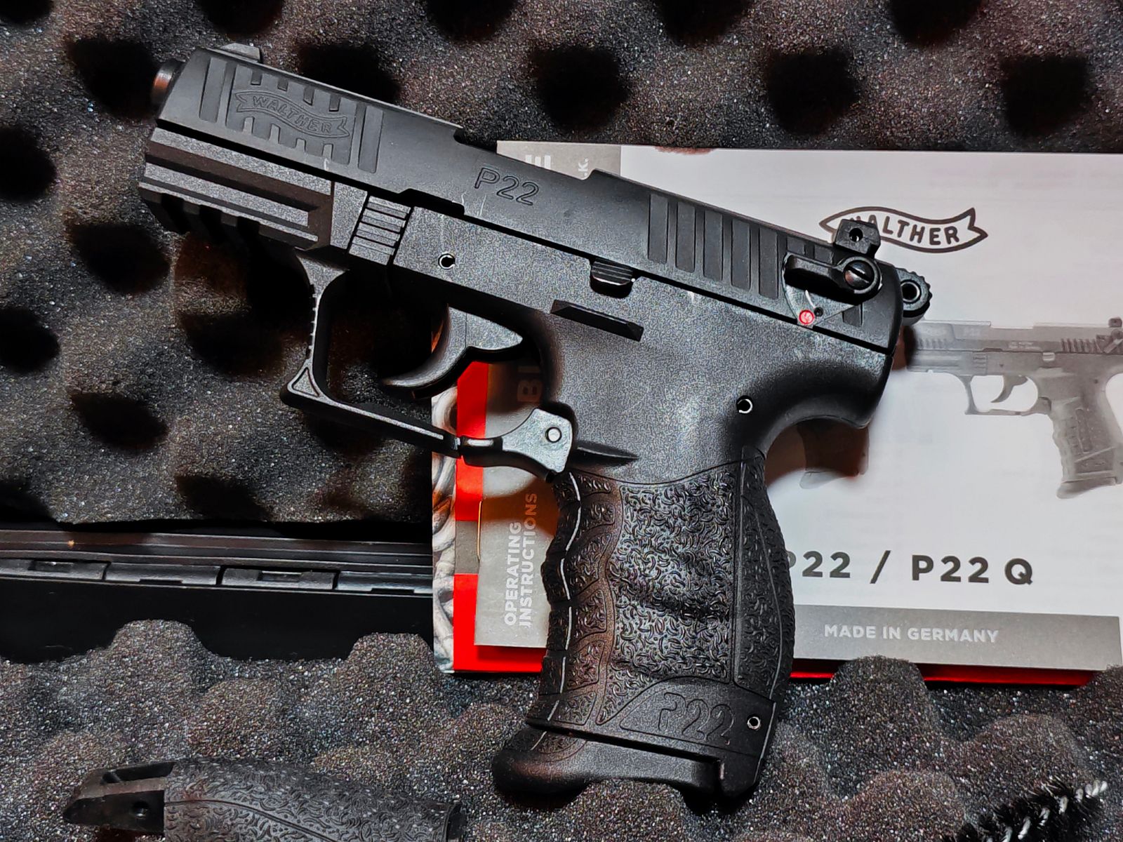 Umarex Walther P22Q + Schreckschussmunition