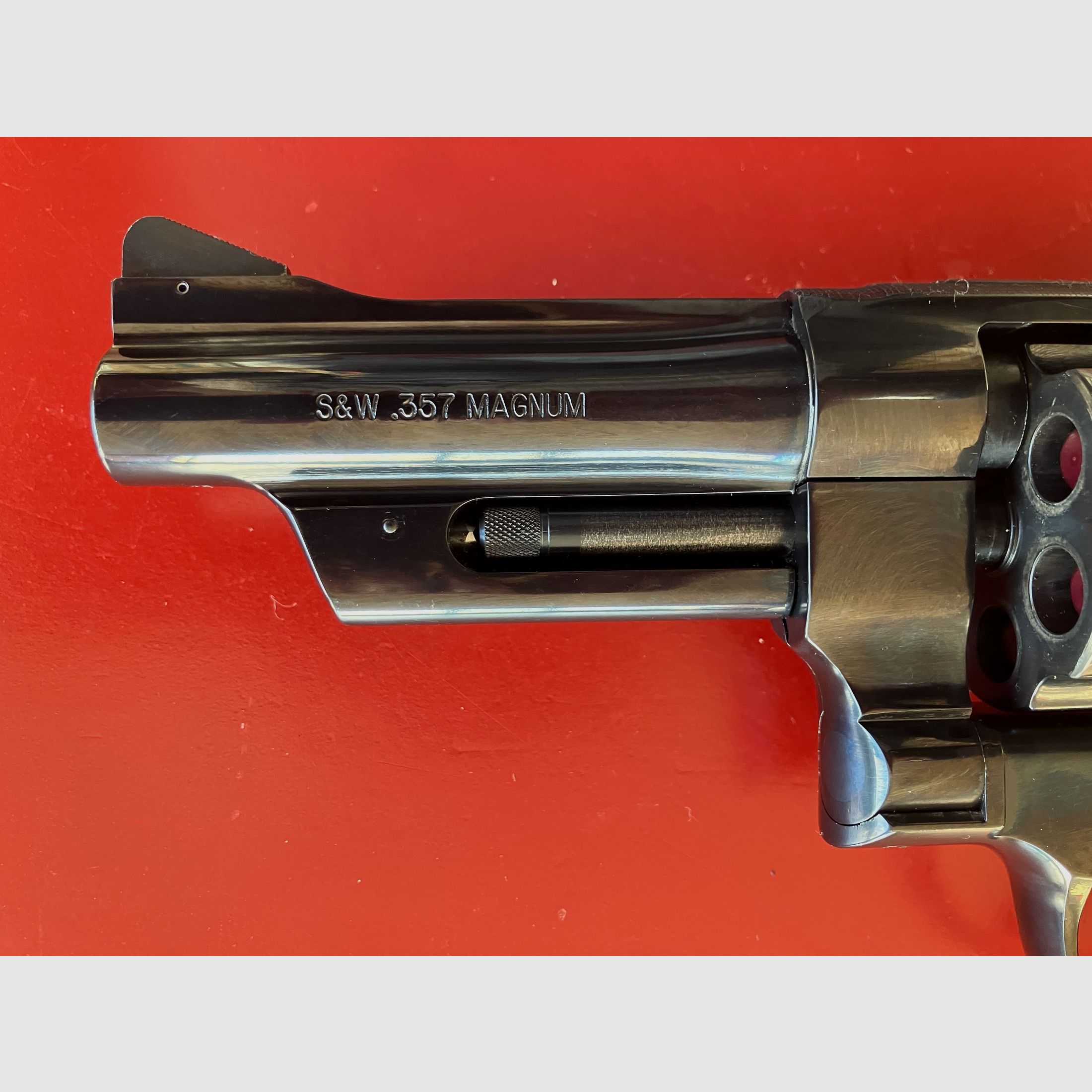 S&W Smith & Wesson Revolver Mod. 27 .357 Magnum 4 Zoll - Luxus-Highway-Patrolman