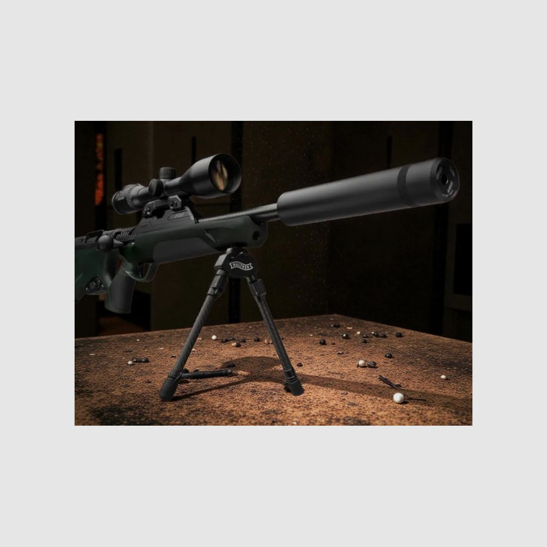 CARABINE WALTHER RS3 PROPINE — LINÉAIRE SYNTHETIQUE VERTE, image 3 sur 8
