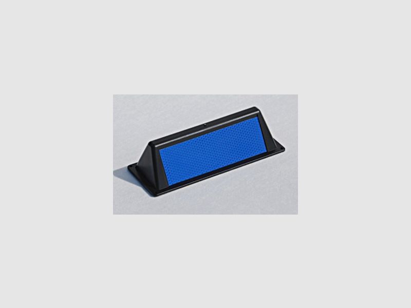 Wildwarnreflektor in blau