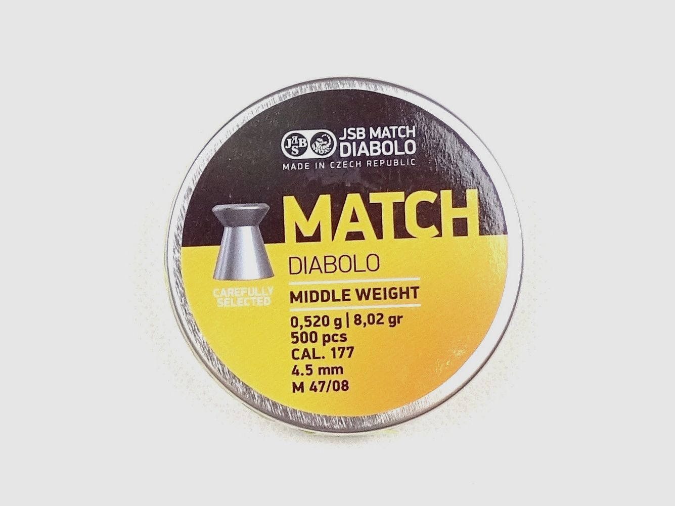 JSB Match LG Middle Weight 4.50 - 1 Stange (5000 Schuß)