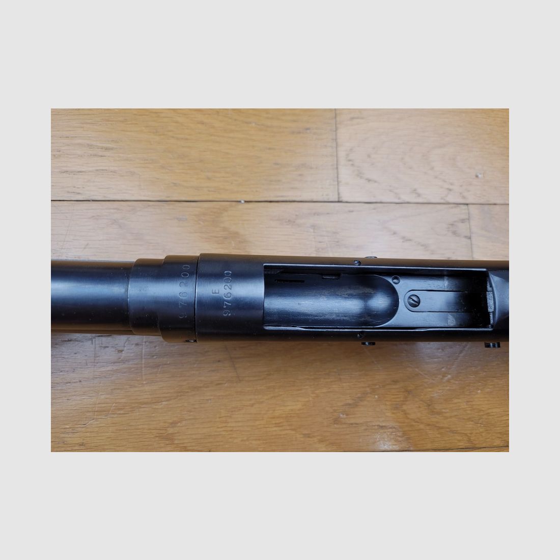 Ikonische Winchester Modell 1897 – Take Down – genannt » Riot Gun « – Polizei von Illinois – Kal. 12/70 – 6+1 – Top Zustand!, Bild 25 von 27