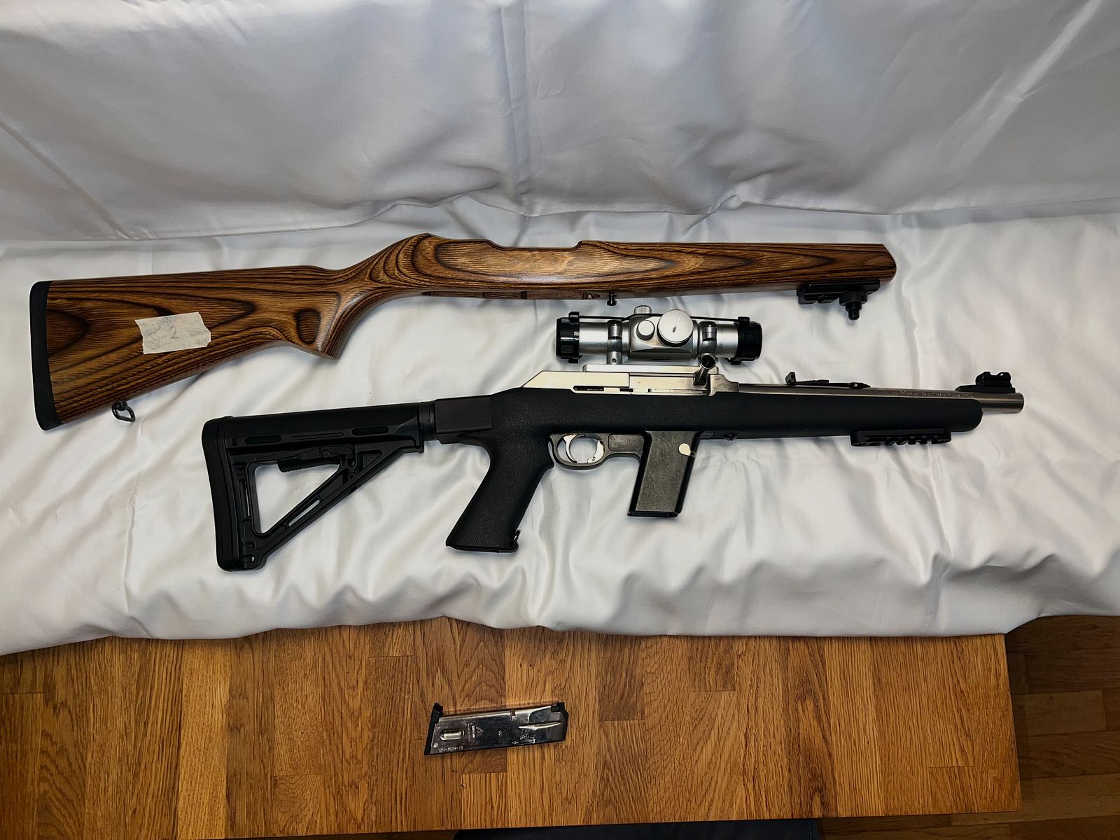 Marlin Camp 9 mm Luger – semi-automatic Kat. A – inherited firearm private sale Vorarlberg + 8 magazines