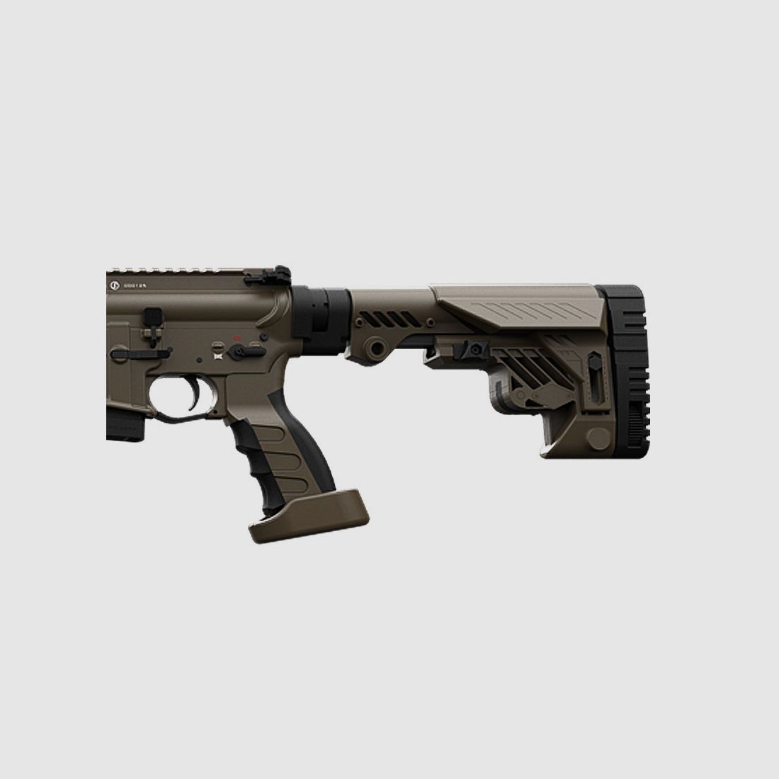 SCHMEISSER AR15 DMR 18" FDE