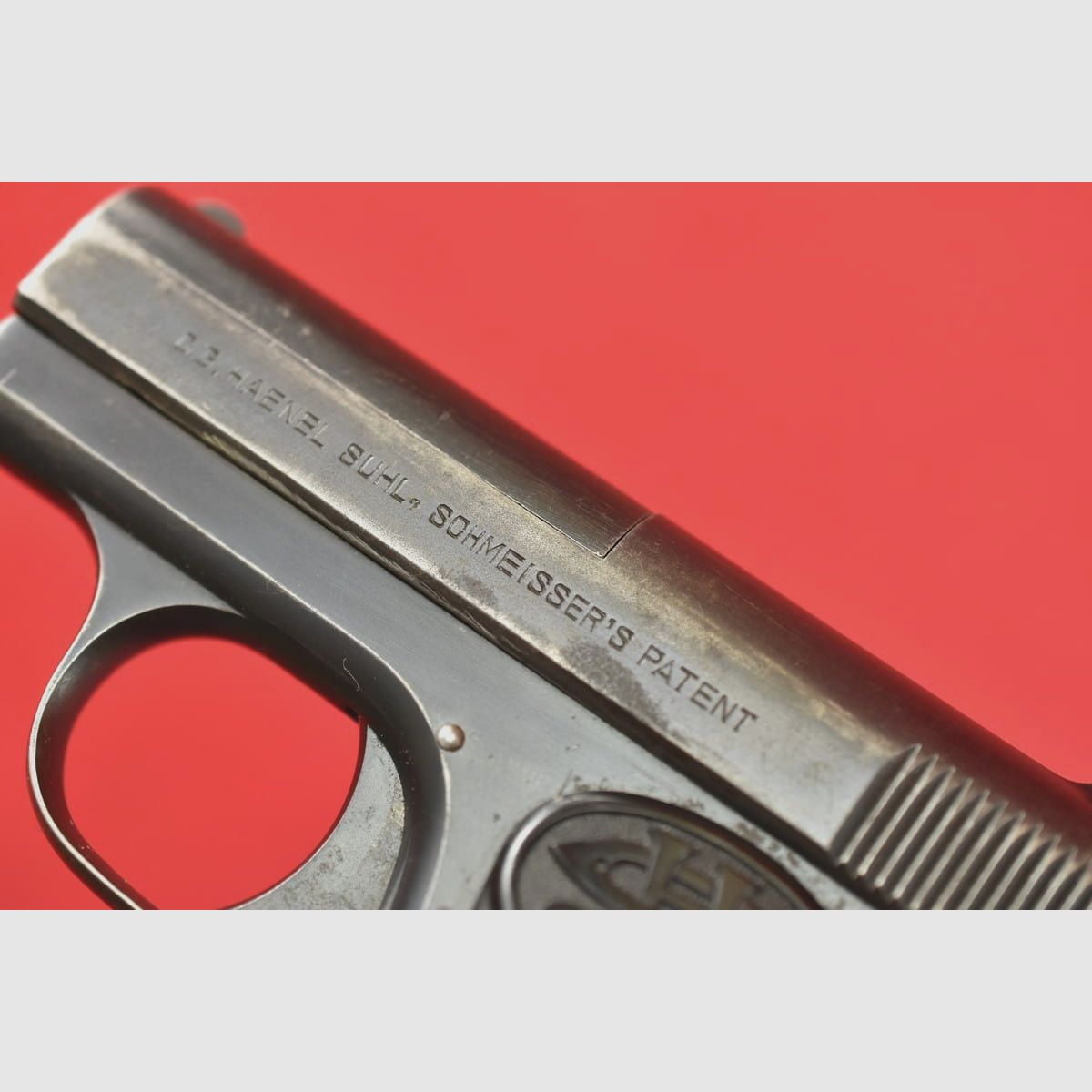 #5180 PISTOLET C.G. HAENEL SCHMEISSER MODEL 1, kal. 6,35, zdjęcie 10 z 11