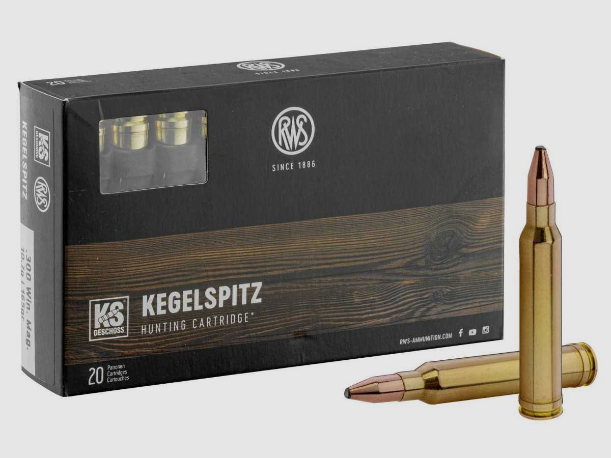 RWS .300 Win Mag Evolution 184 gr / 11.9 g - EVO 184 gr / 11.9 g, image 1 sur 7