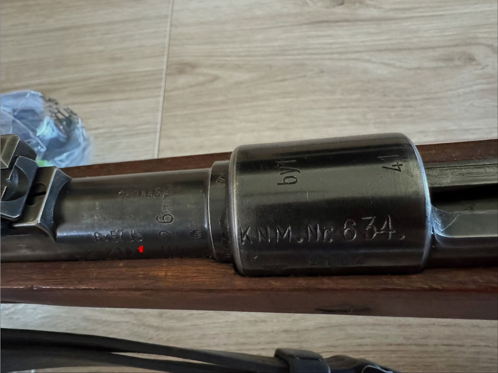 Mauser K98 k byf 41 - K.N.M. Norwegische Beutewaffe