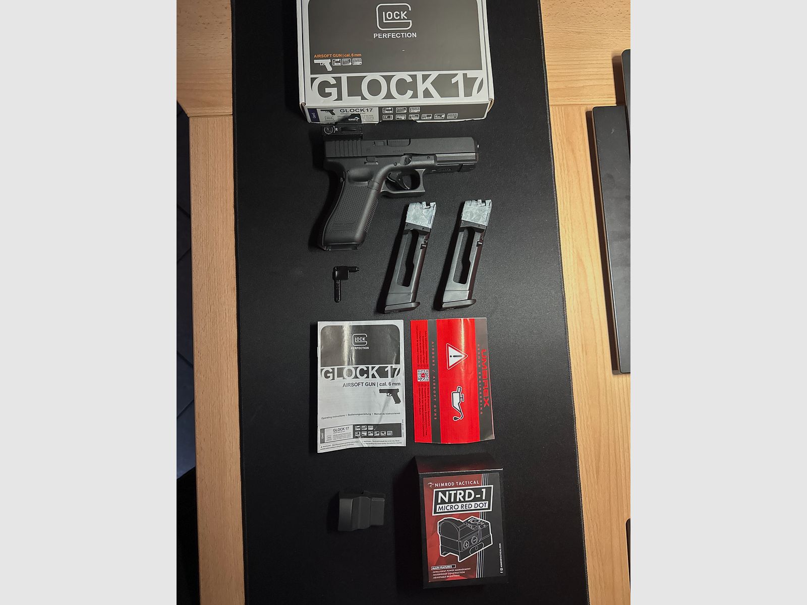 Glock 17 Gen. 5 CO2 Pistole 6mm BB