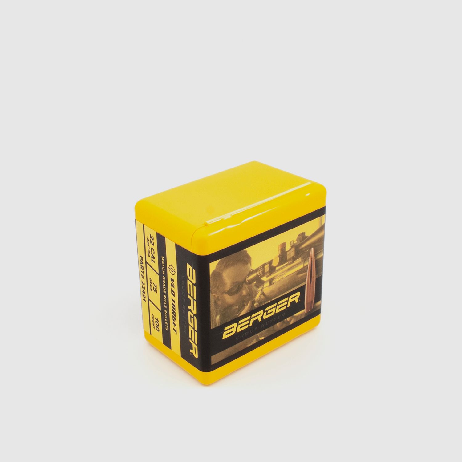 Berger Geschoss .22 VLD Target 75GR 100 Stück