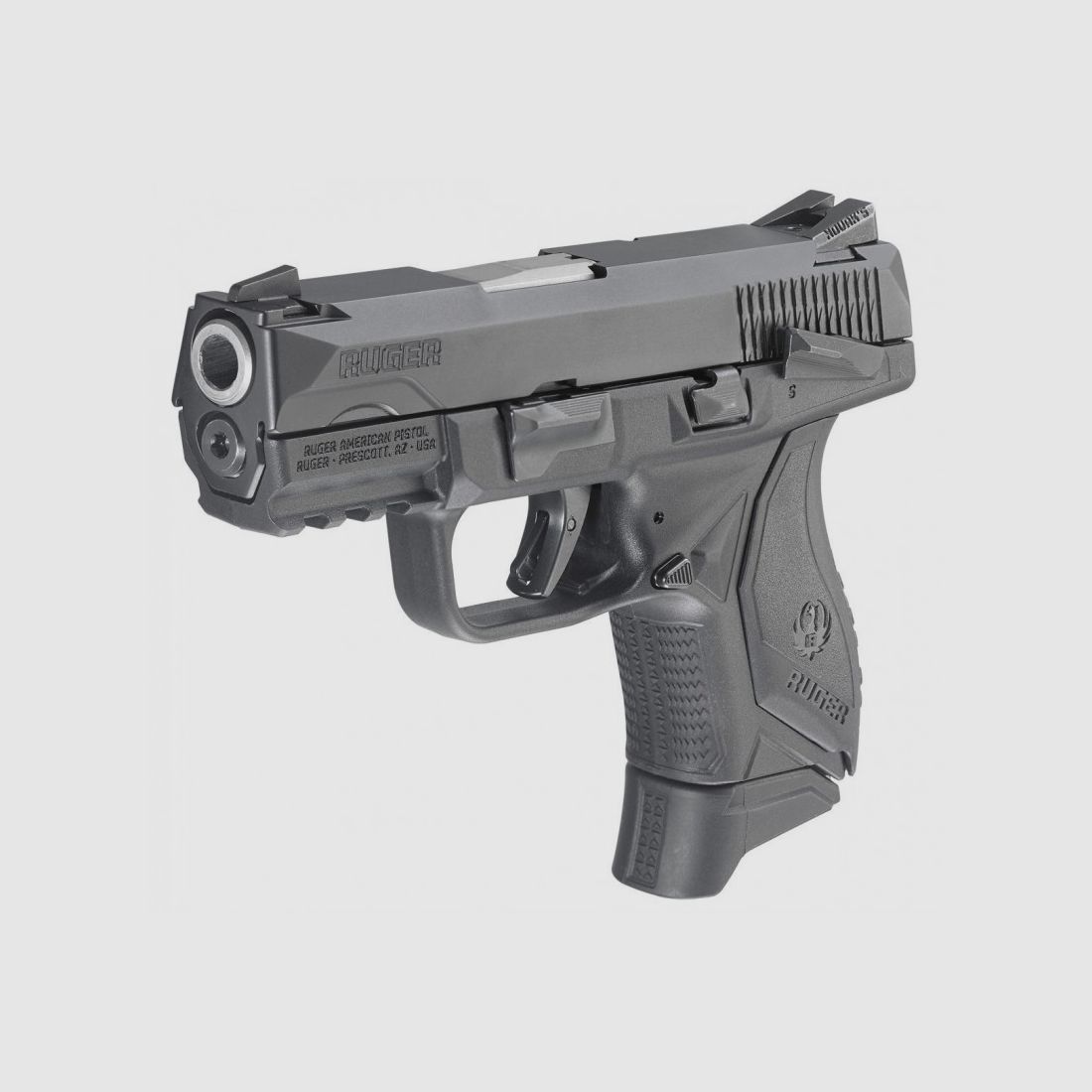 Pistole RUGER American Compact 3,55" mit manueller Sicherung - 9mm., Bild 5 von 14