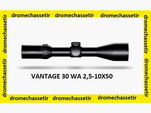 Lunette Hawke Vantage 30 WA 2,5-10×50, reticule 4A lumineux
