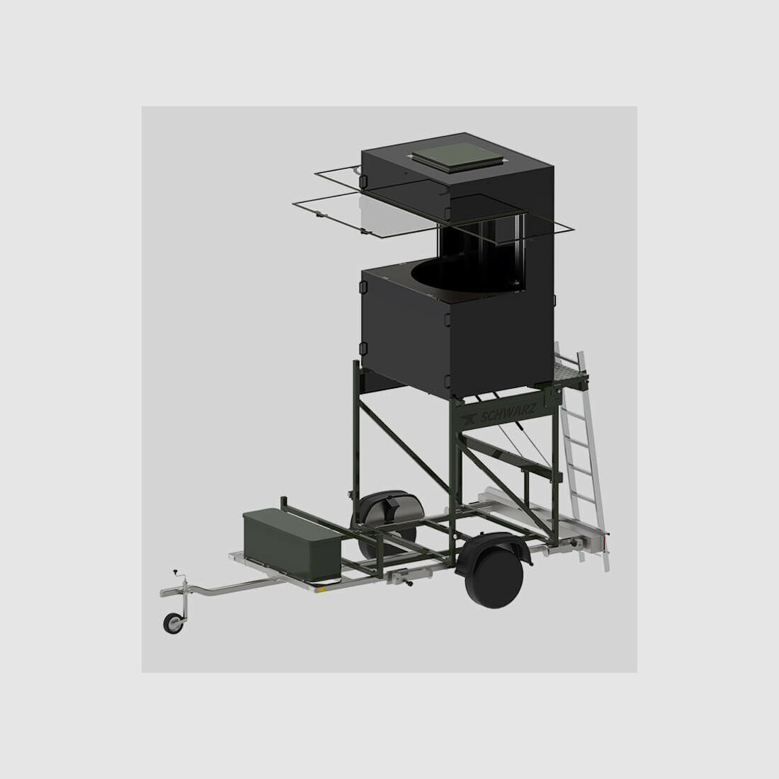 SCHWARZ mobile Jagdkanzel