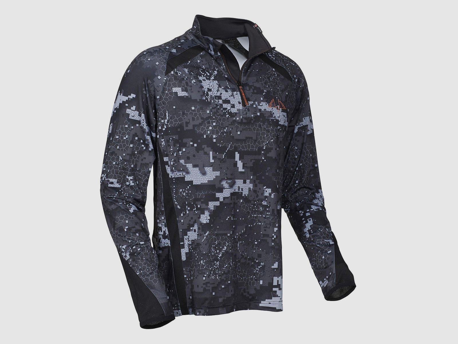 Swedteam Alpha Antibite Half Zip Sweater Men Desolve Black XL